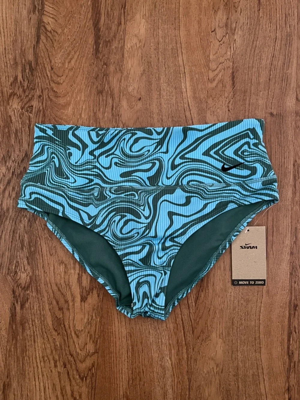 NWT Nike Swim Swirl Bikini Bottoms